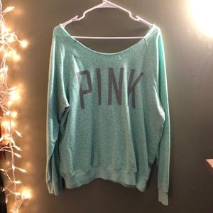 Open shoulder Victoria’s Secret sweatshirt